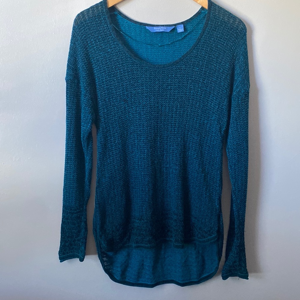 Teal Vera Wang tunic